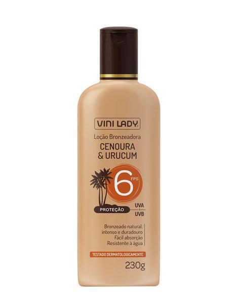 BRONZEADOR LOÇÃO VINI LADY CENOURA/ URUC