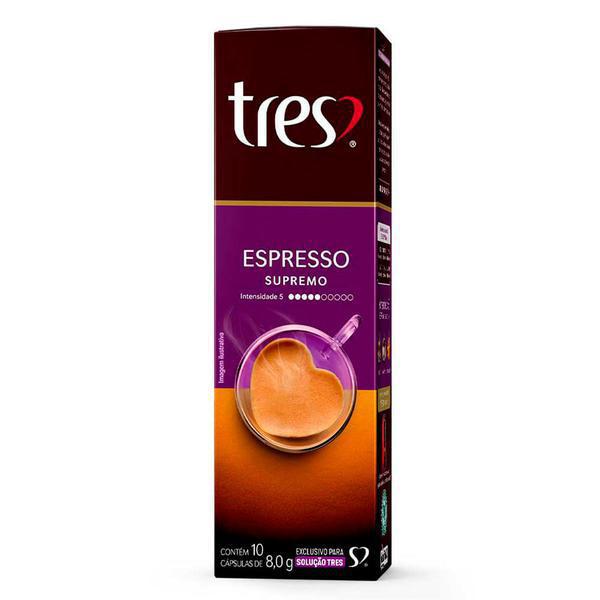 CÁPSULA CAFÉ TRES ESPRESSO SUPREMO 8G