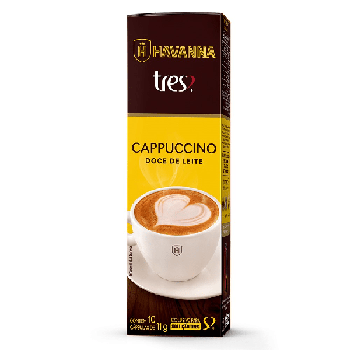 CÁPSULA TRES CAPUCCINO DOCE DE LEITE 10X11G
