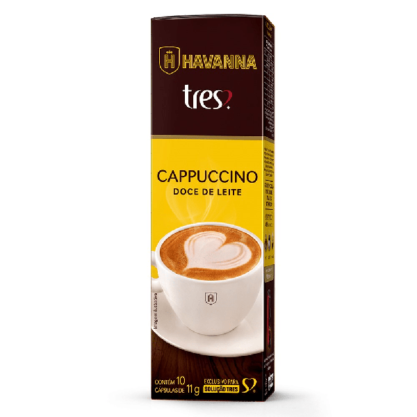 CÁPSULA TRES CAPUCCINO DOCE DE LEITE 10X