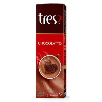 CÁPSULA TRES CHOCOLATTO 10 X 11G