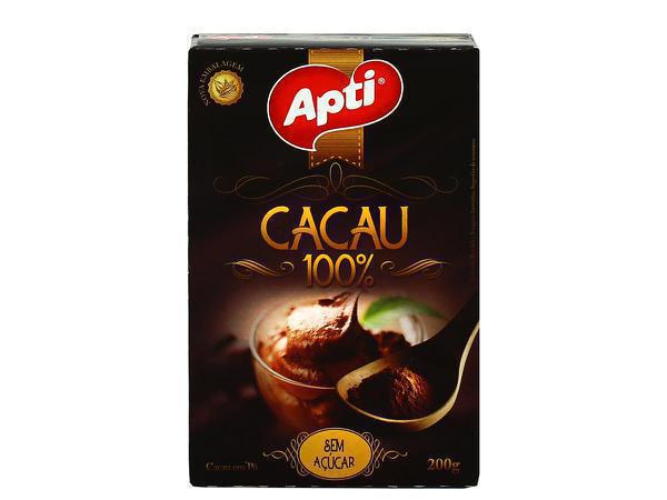 CACAU EM PÓ APTI S/ AÇÚCAR 200G