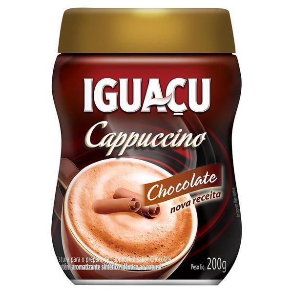 CAFÉ IGUAÇU CAPPUCCINO C/ CHOCOLATE 200G