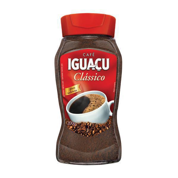 CAFÉ IGUAÇU SOLÚVEL VIDRO 200G
