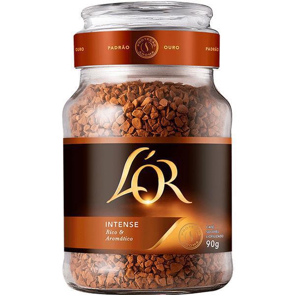 CAFÉ L'OR SOLÚVEL INTENSE VIDRO 84G