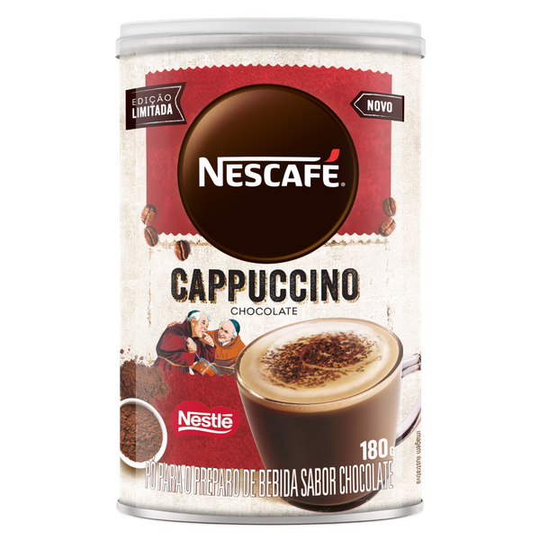 CAFÉ NESCAFÉ CAPPUCCINO CHOCOLATE 180G