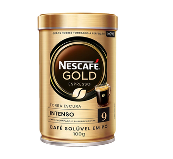 CAFÉ NESCAFÉ GOLD EXPRESSO INTENSO LATA 100G