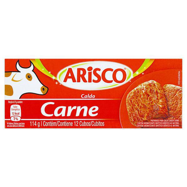 CALDO ARISCO CARNE 114G