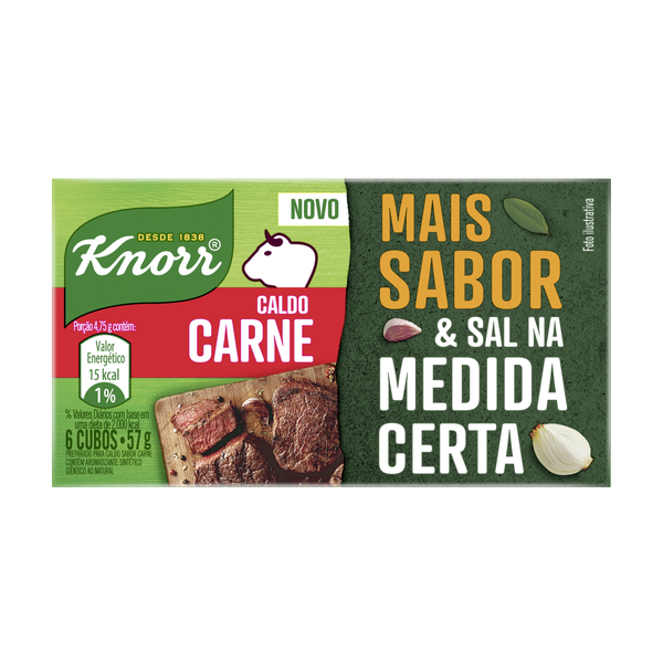 CALDO KNORR DE CARNE 57G