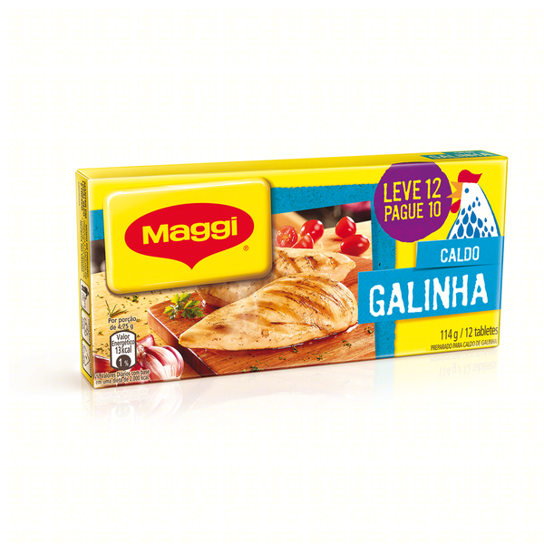 CALDO MAGGI GALINHA 114G LV12 PG 10