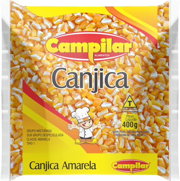 CANJICA AMARELA CAMPILAR 400G