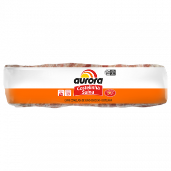 CARNE SUÍNA AURORA COSTELA S/ PELE KG
