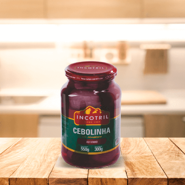 CEBOLINHA EM CONSERVA INCOTRIL AO VINHO 