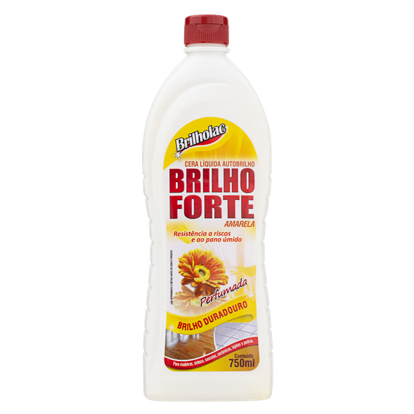 CERA BRILHOLAC BRILHO FORTE AMARELA 750M