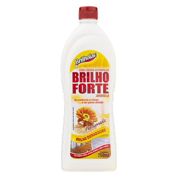 CERA BRILHOLAC BRILHO FORTE AMARELA 750ML