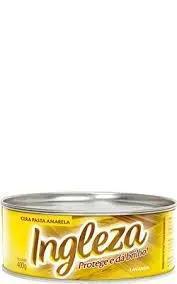 CERA INGLEZA PASTA AMARELA 400G
