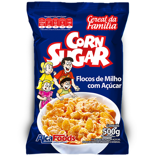 CEREAL ALCA FOODS CORN SUGAR FAMÍLIA CHO