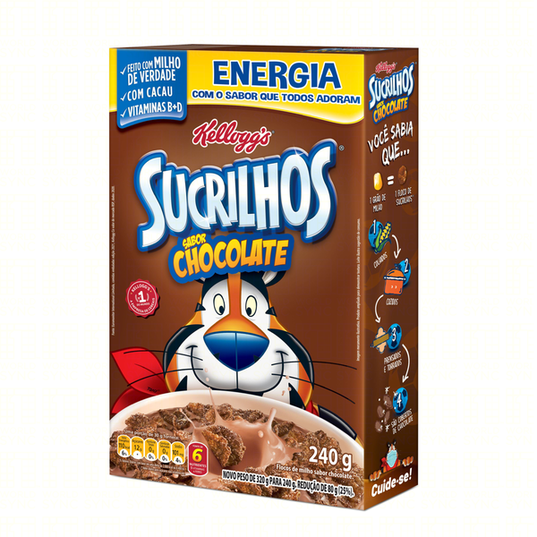 CEREAL KELLOGG'S SUCRILHOS CHOCOLATE 240