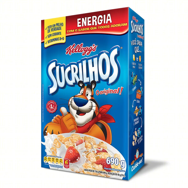 CEREAL KELLOGG'S SUCRILHOS ORIGINAL  690G