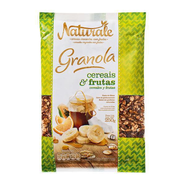 CEREAL NATURALE GRANOLA CEREIAS E FRUTAS