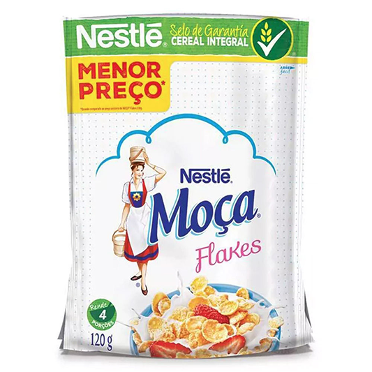 CEREAL NESTLÉ MOÇA FLAKES SACHET 120G