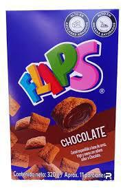 CEREAL RECHEADO FLIPS CHOCOLATE 320G