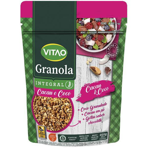 CEREAL VITAO GRANOLA CHOCOLATE/ COCO 250