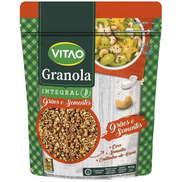 CEREAL VITAO GRANOLA TRADICIONAL GRÃOS SEMENTES 800G