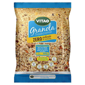 CEREAL VITAO GRANOLA TRADICIONAL LIGHT 800G