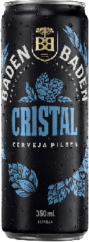 CERVEJA BADEN PILSEN CRISTAL 350ML