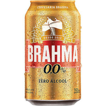 CERVEJA BRAHMA CHOPP 0% ÁLCOOL 350ML