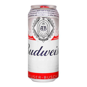 CERVEJA BUDWEISER 473ML
