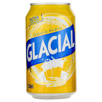 CERVEJA GLACIAL PILSEN 350ML