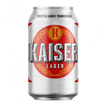 CERVEJA KAISER PILSEN 350ML