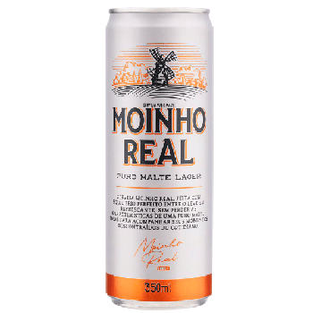 CERVEJA MOINHO REAL PURO MALTE 350ML