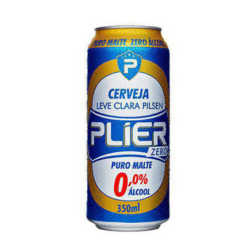 CERVEJA PLIER 0% ÁLCOOL 350ML