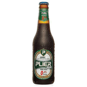 CERVEJA PLIER MALZBIER 0% ÁLCOOL LONG NECK 335ML