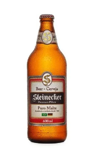 CERVEJA PURO MALTE STEINECKER 600ML