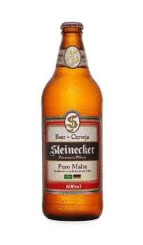 CERVEJA PURO MALTE STEINECKER 600ML