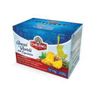 CHÁ CHILENO ABACAXI/ HORTELÃ ESPECIARIAS 15G