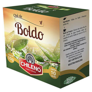 CHÁ CHILENO BOLDO 10 SAQ 10G