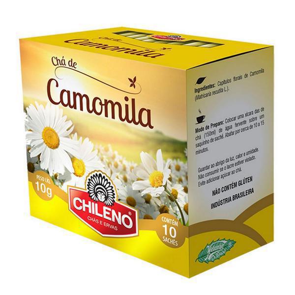 CHÁ CHILENO CAMOMILA 10SAQ 10G