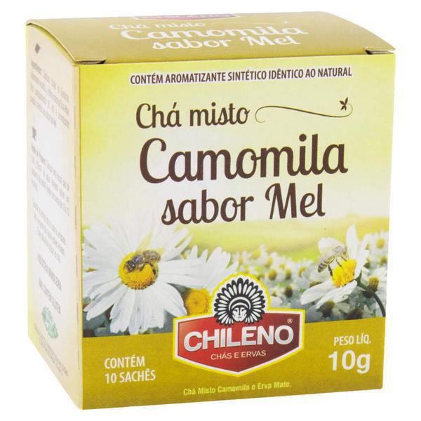 CHÁ CHILENO CAMOMILA C/ MEL 10G