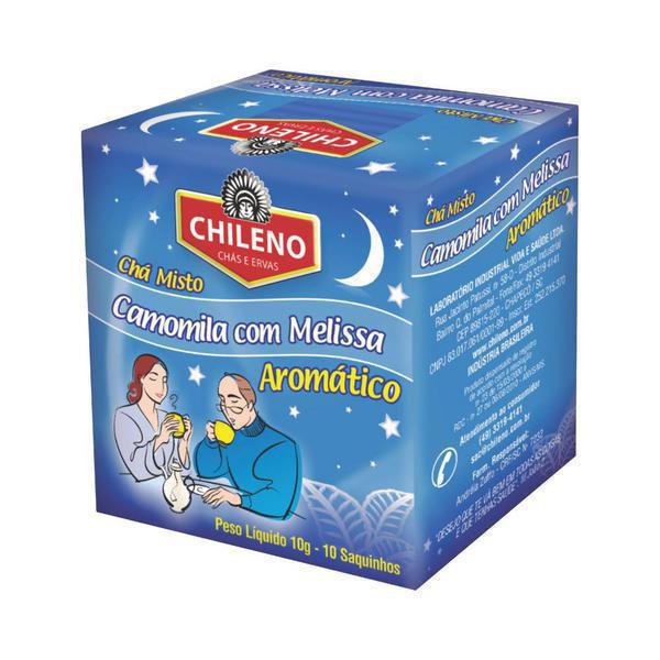 CHÁ CHILENO CAMOMILA C/ MELISSA 10 SAQ 1