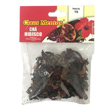 CHÁ CLAUS MENTOS HIBISCUS 12G
