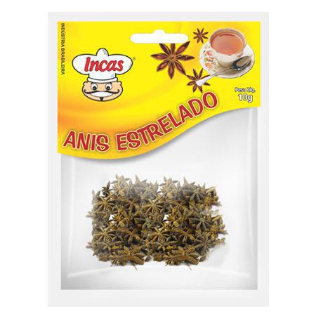 CHÁ INCAS ANIS ESTRELADO 10G