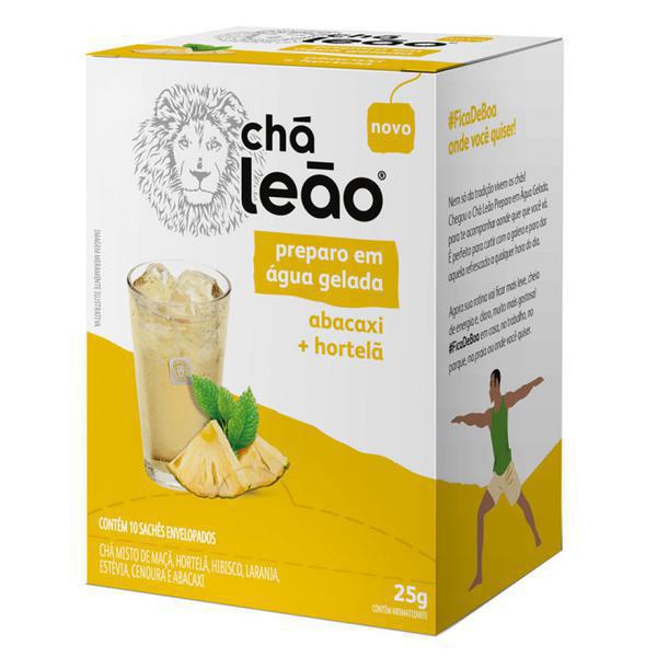 CHÁ LEÃO ABACAXI/HORTELÃ 25G