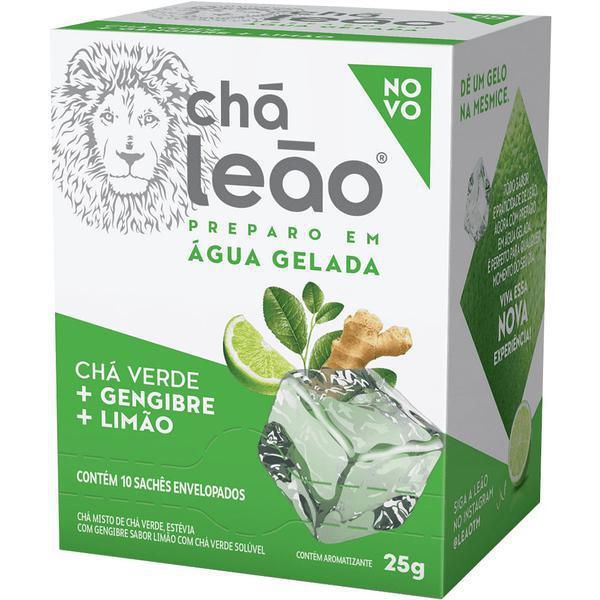 CHÁ LEÃO CHÁ VERDE/GENGIBRE/LIMÃO 25G