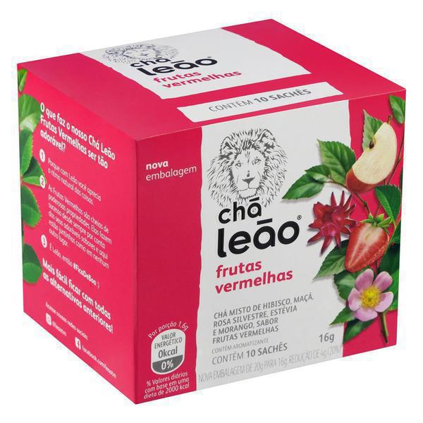 CHÁ LEÃO FRUTAS VERMELHAS 16G