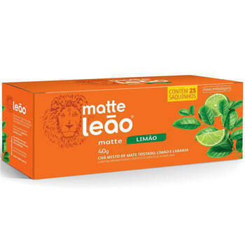 CHÁ MATTE LEÃO LIMÃO 40G
